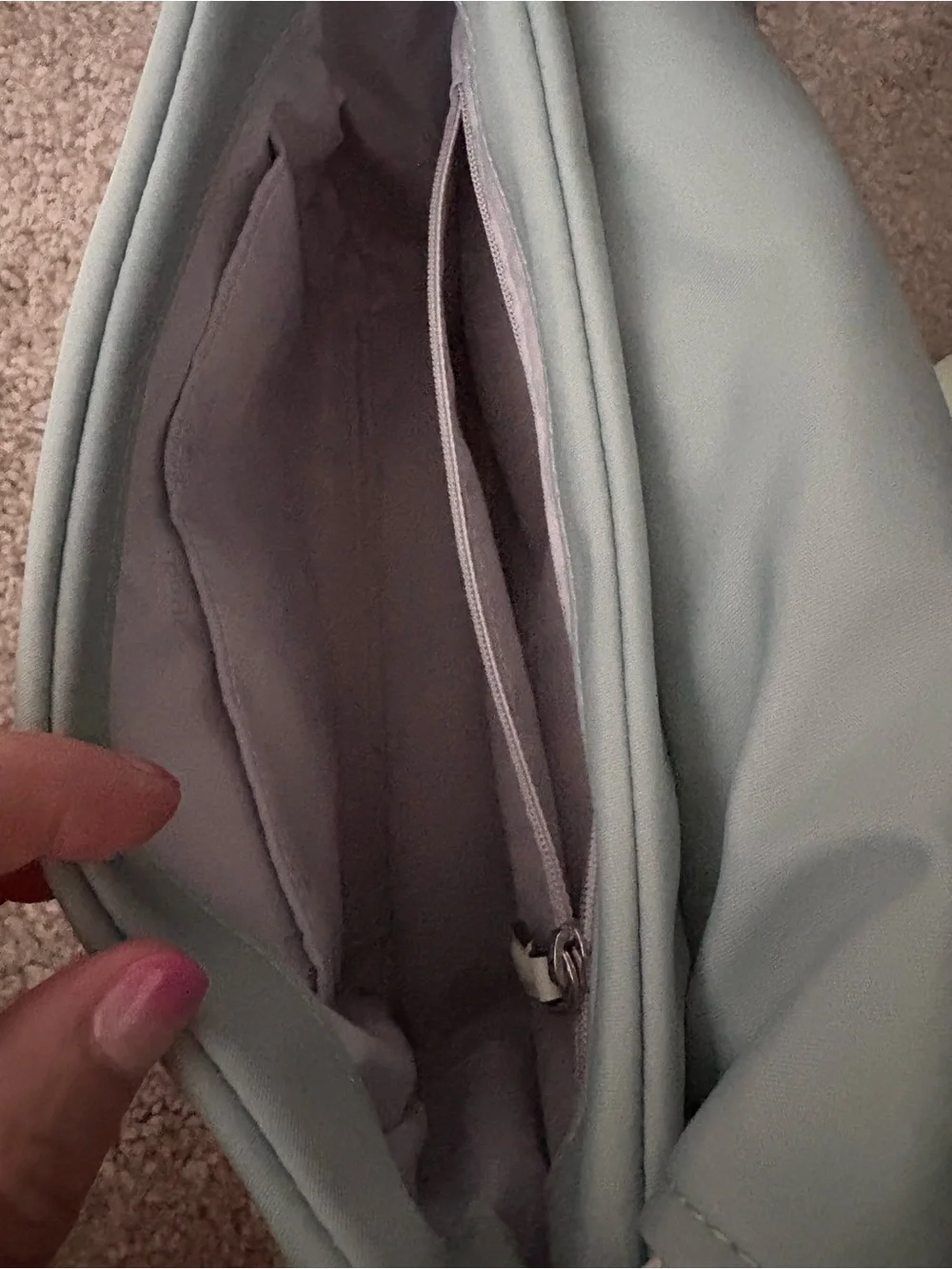 kate spade Carter nylon cargo messenger bag and matching medium bifold wallet